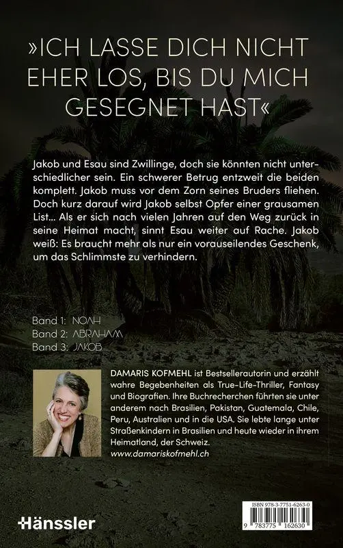 Bild: 9783775162630 | Jakob | Ein Bibel-Thriller | Damaris Kofmehl | Buch | 400 S. | Deutsch