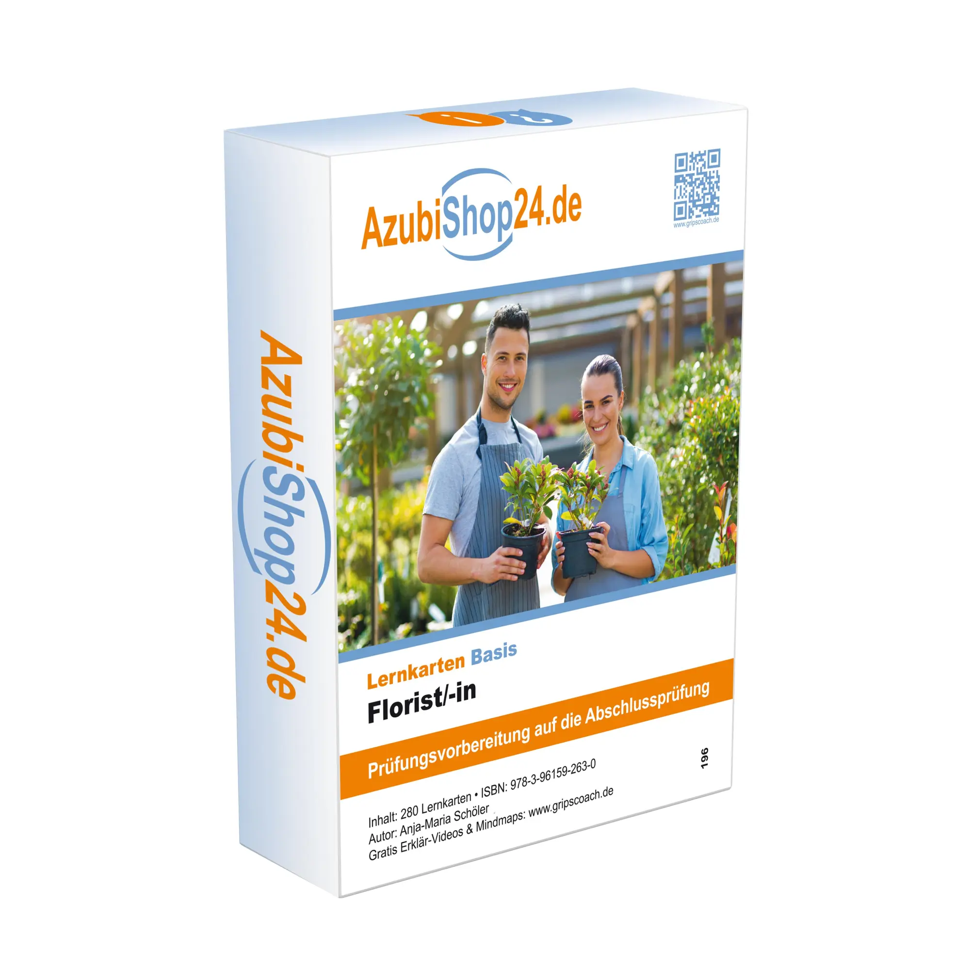 Cover: 9783961592630 | AzubiShop24.de Basis-Lernkarten Florist/-in | Anja-Maria Schöler