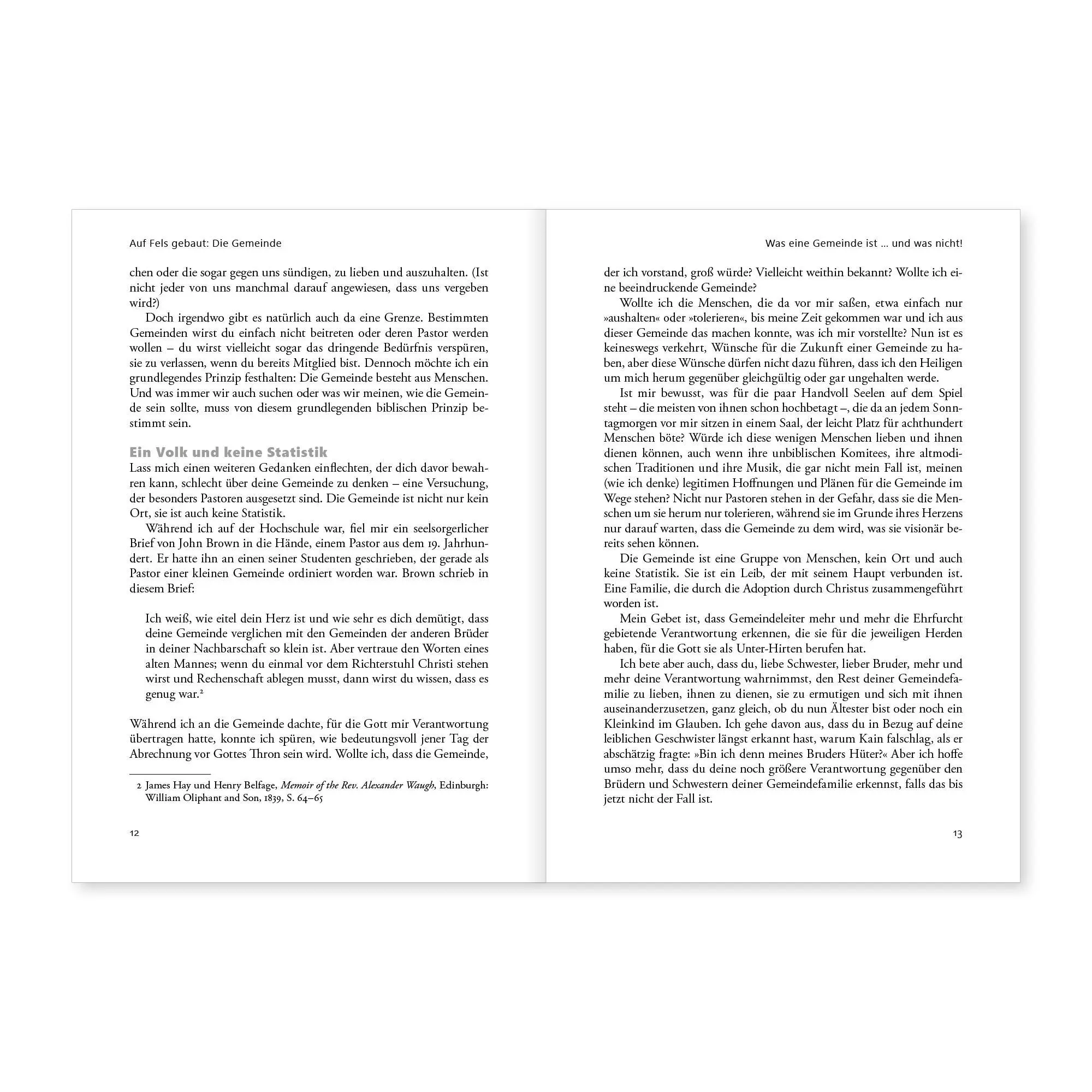 Bild: 9783986652630 | Auf Fels gebaut | Die Gemeinde | Bobby Jamieson | Taschenbuch | 73 S.
