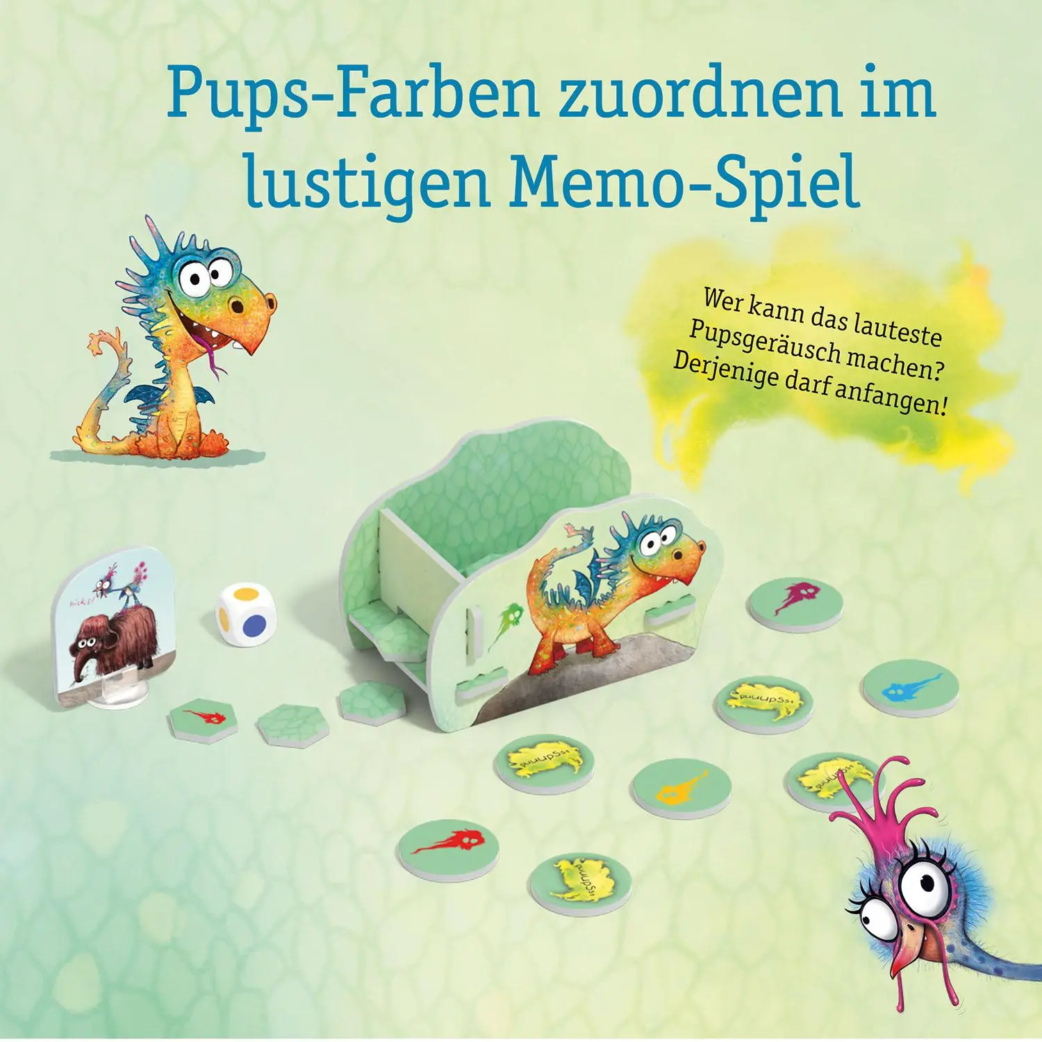 Bild: 4002051712730 | Furzipups der Knatterdrache | Spiel | Kai Haferkamp | Spiel | 712730