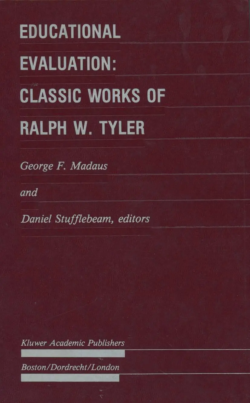 Cover: 9780898382730 | Educational Evaluation: Classic Works of Ralph W. Tyler | Buch | xvii