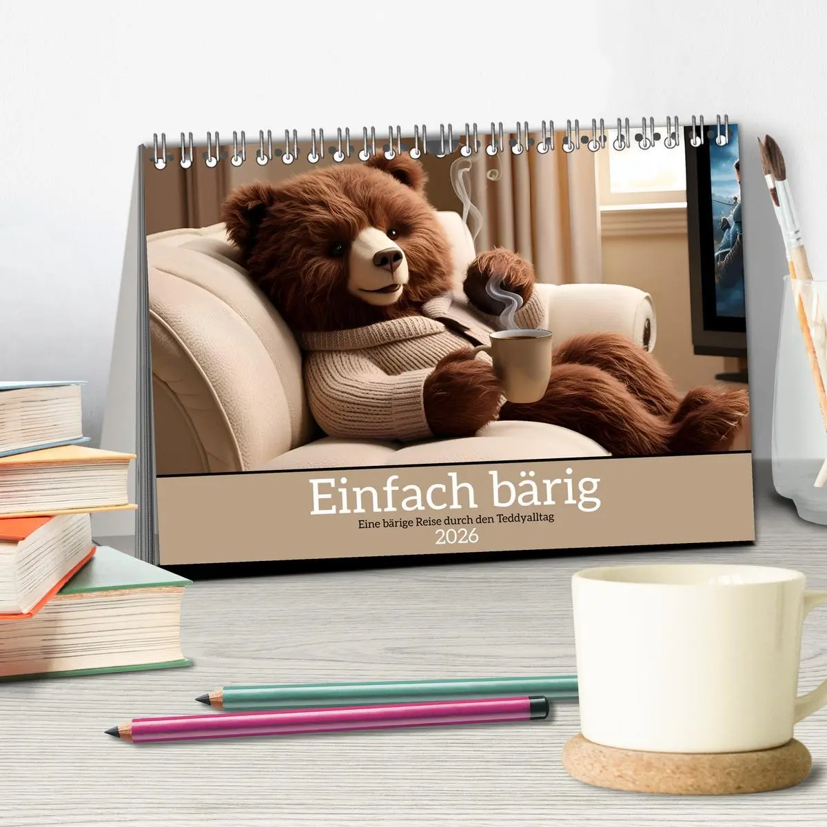 Bild: 9783457292730 | Einfach bärig - Eine bärige Reise durch den Teddyalltag...