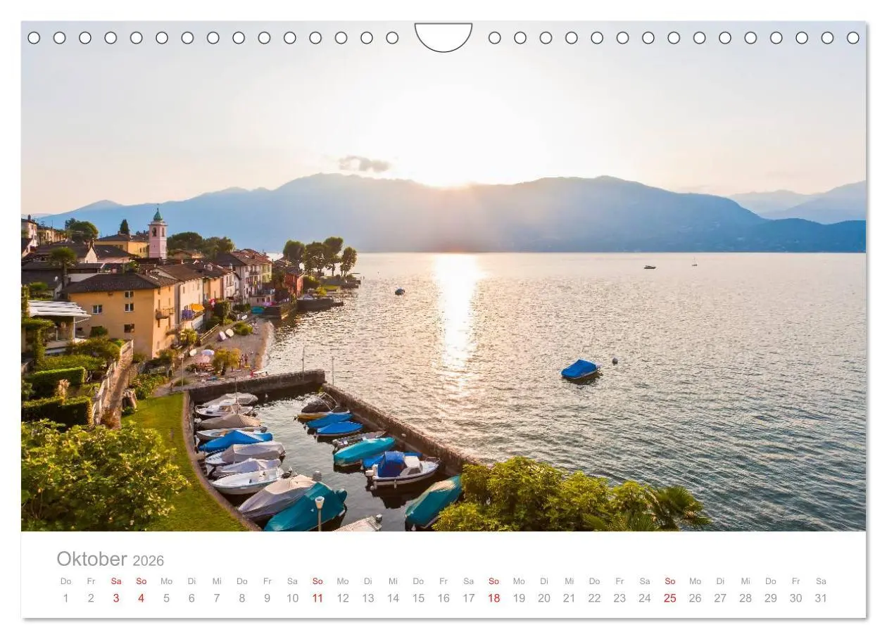 Bild: 9783516212730 | TESSIN Werner Dieterich (Wandkalender 2026 DIN A4 quer), CALVENDO...