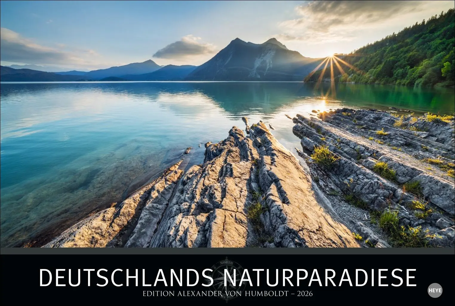 Cover: 9783756412730 | Deutschlands Naturparadiese Kalender 2026 | Harenberg | Kalender