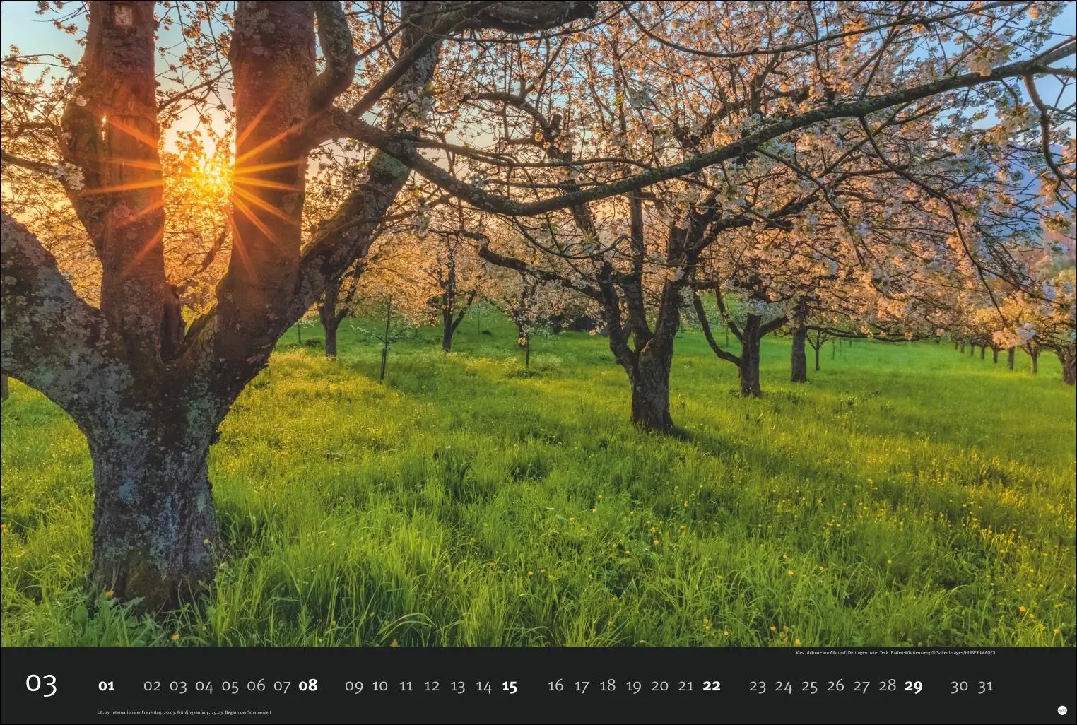 Bild: 9783756412730 | Deutschlands Naturparadiese Kalender 2026 | Harenberg | Kalender