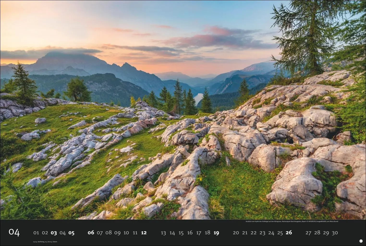 Bild: 9783756412730 | Deutschlands Naturparadiese Kalender 2026 | Harenberg | Kalender