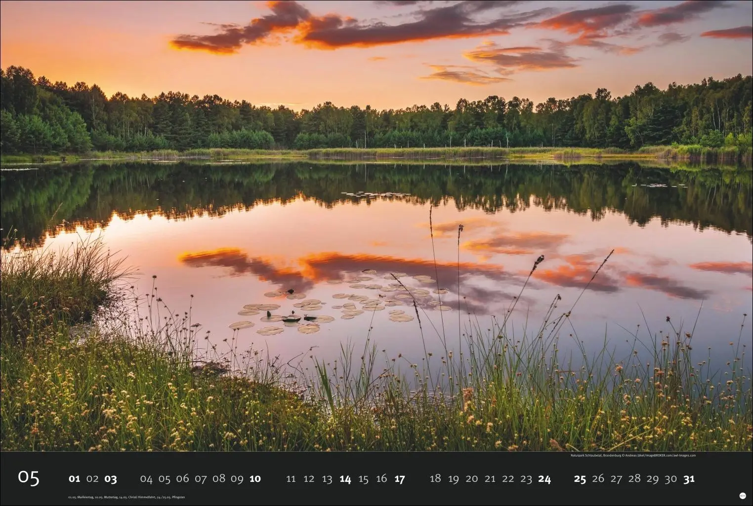 Bild: 9783756412730 | Deutschlands Naturparadiese Kalender 2026 | Harenberg | Kalender