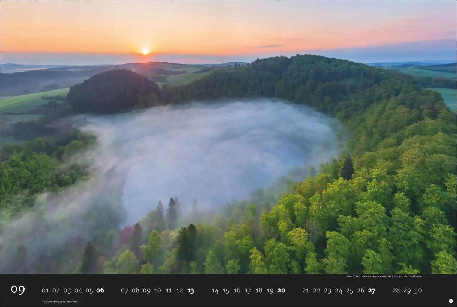 Bild: 9783756412730 | Deutschlands Naturparadiese Kalender 2026 | Harenberg | Kalender