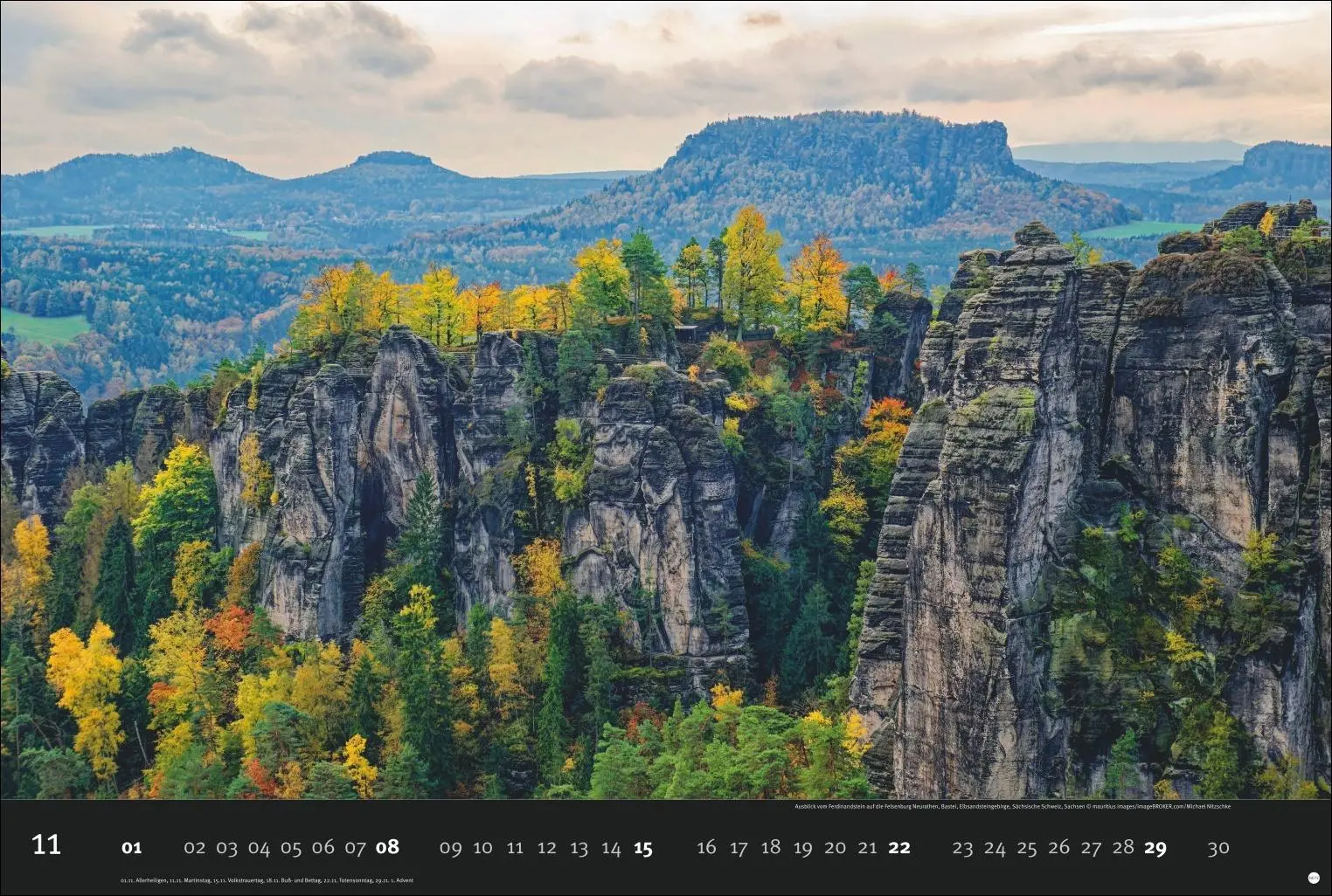 Bild: 9783756412730 | Deutschlands Naturparadiese Kalender 2026 | Harenberg | Kalender