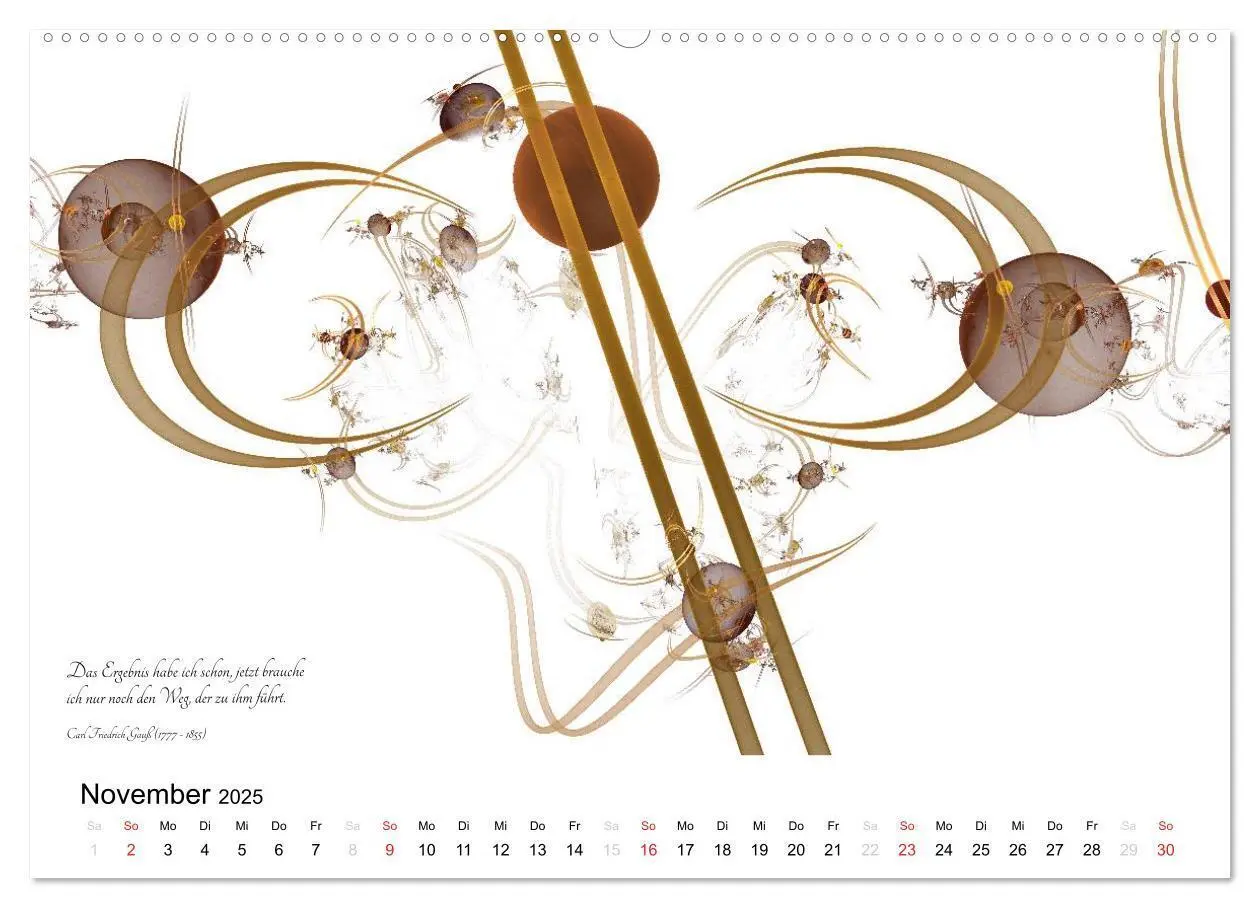 Bild: 9783435572830 | Mathematik - Grafiken und Zitate 2025 (Wandkalender 2025 DIN A2...