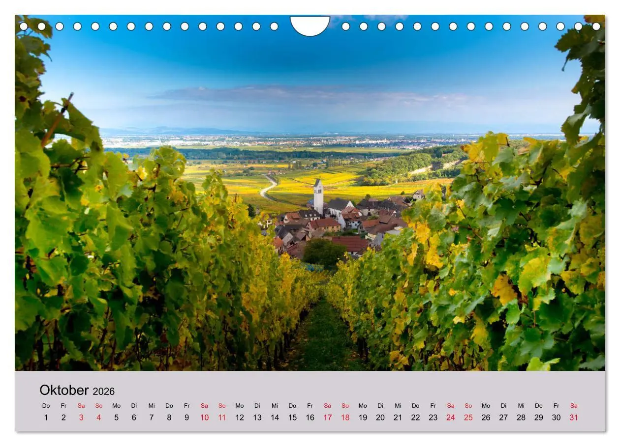 Bild: 9783457802830 | Wundervolles Frankreich (Wandkalender 2026 DIN A4 quer), CALVENDO...