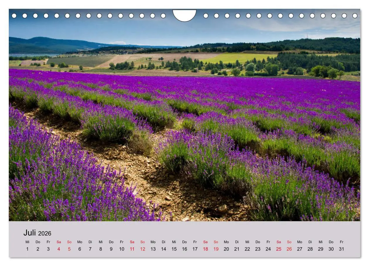 Bild: 9783457802830 | Wundervolles Frankreich (Wandkalender 2026 DIN A4 quer), CALVENDO...