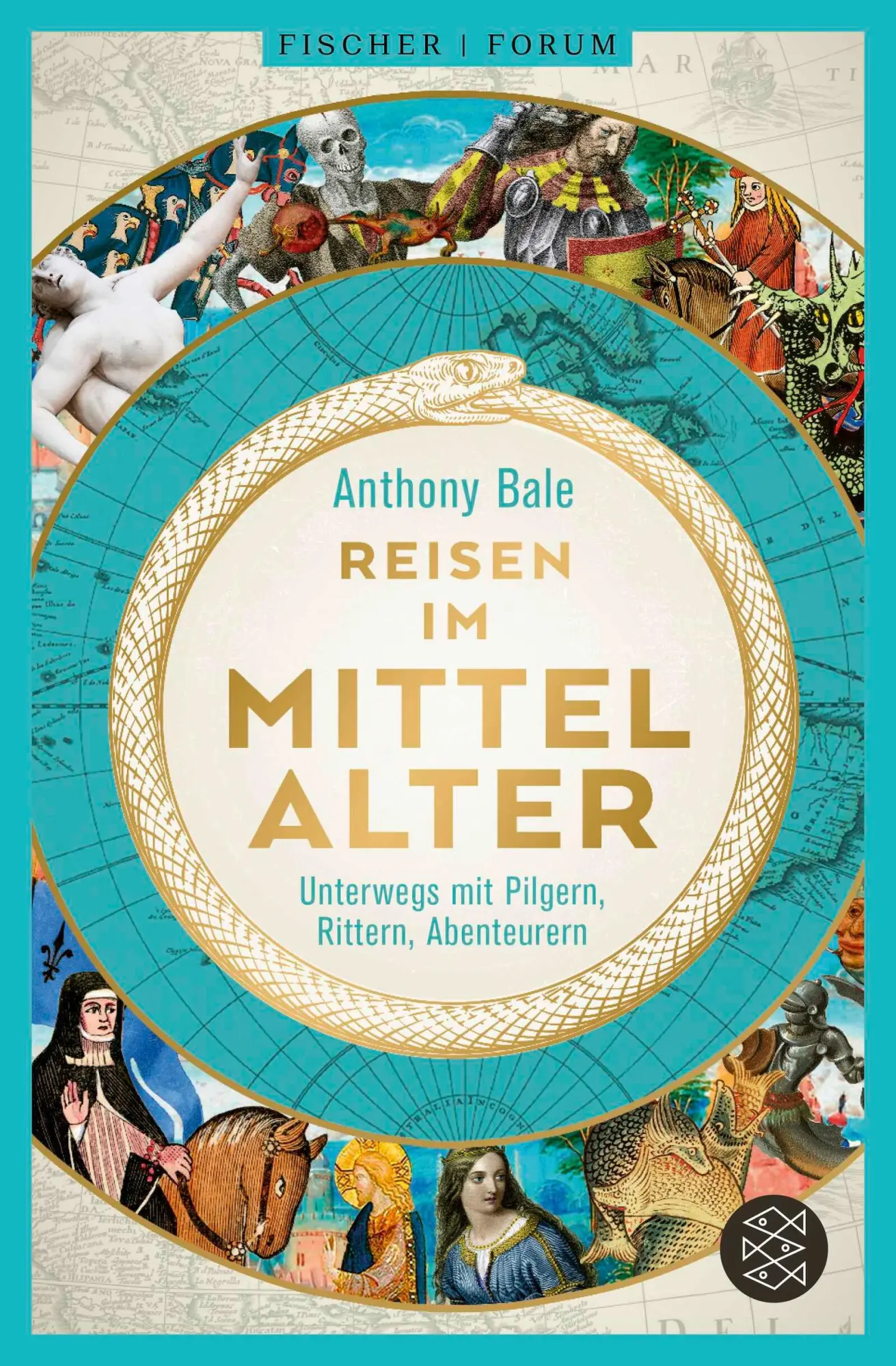 Cover: 9783596712830 | Reisen im Mittelalter | Unterwegs mit Pilgern, Rittern, Abenteurern