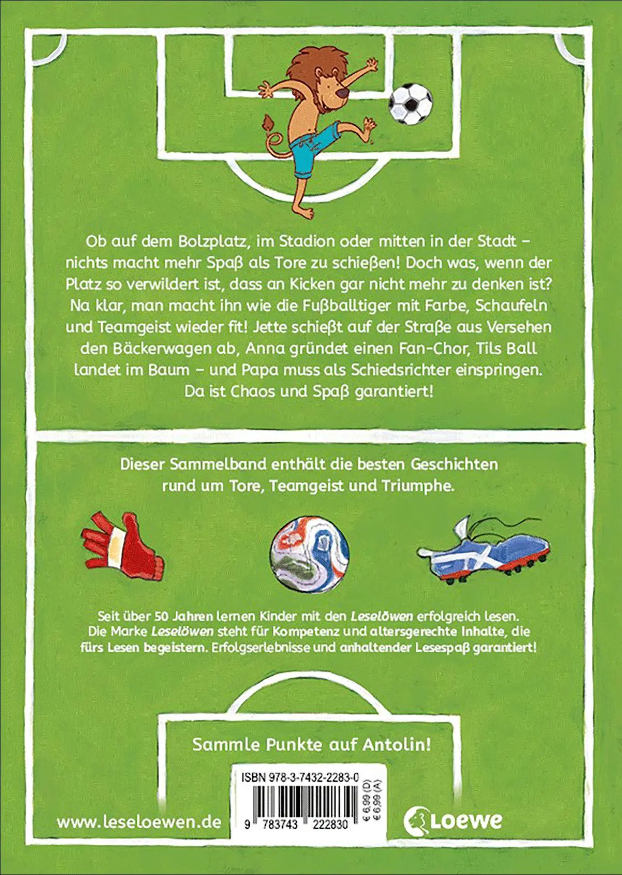 Bild: 9783743222830 | Die besten Leselöwen-Fußballgeschichten zum Lesenlernen | Buch | 96 S.