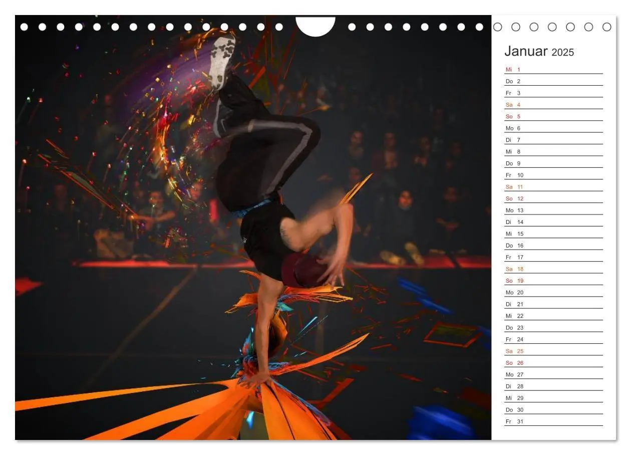 Bild: 9783435492930 | Break Dance B-boys &amp; B-girls (Wandkalender 2025 DIN A4 quer),...