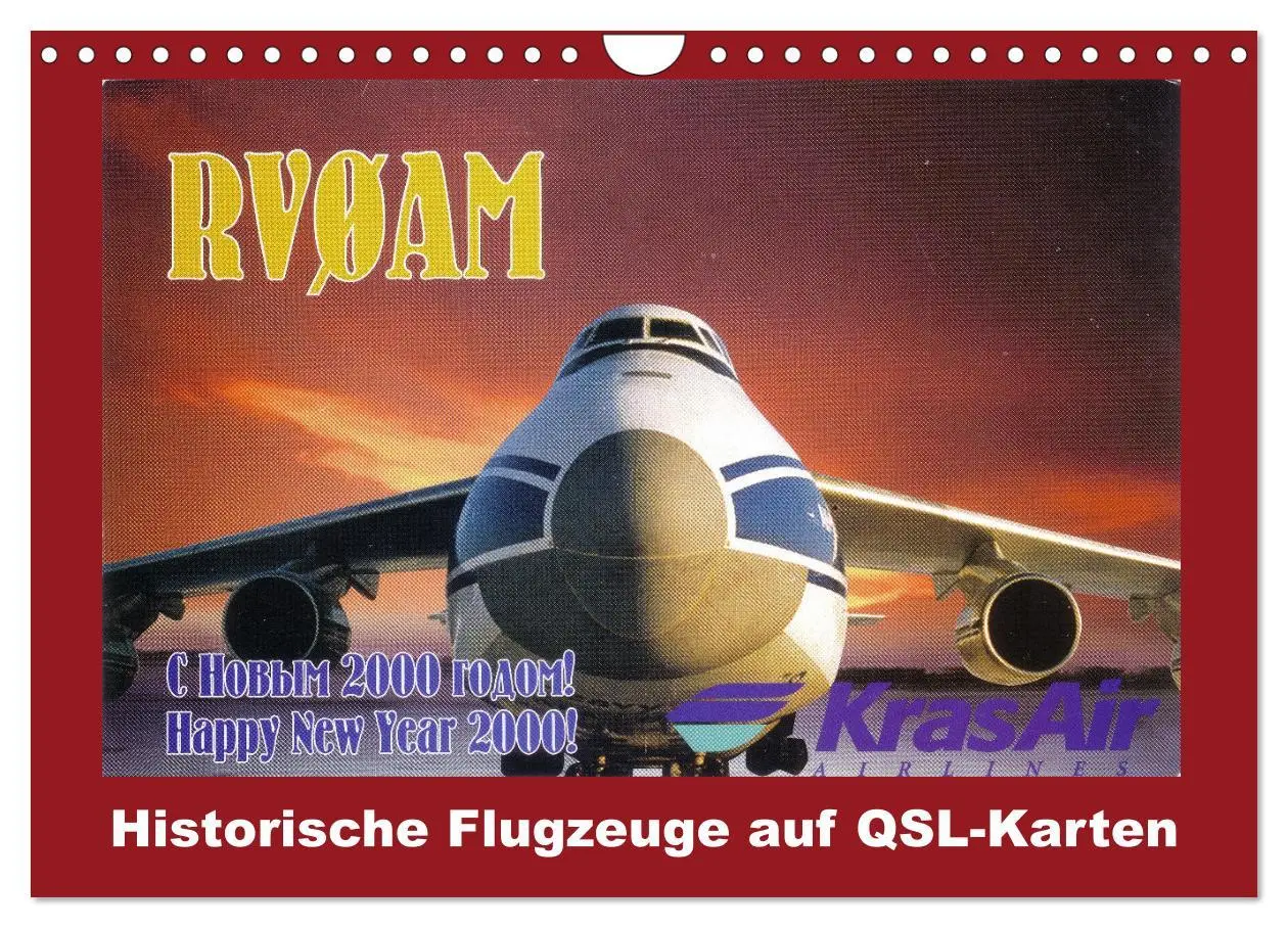 Cover: 9783457272930 | Historische Flugzeuge auf QSL-Karten (Wandkalender 2026 DIN A4...