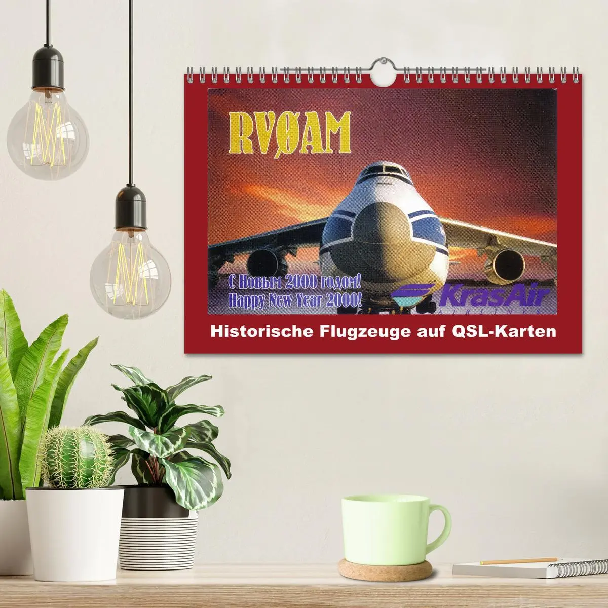 Bild: 9783457272930 | Historische Flugzeuge auf QSL-Karten (Wandkalender 2026 DIN A4...