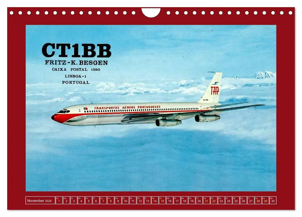 Bild: 9783457272930 | Historische Flugzeuge auf QSL-Karten (Wandkalender 2026 DIN A4...