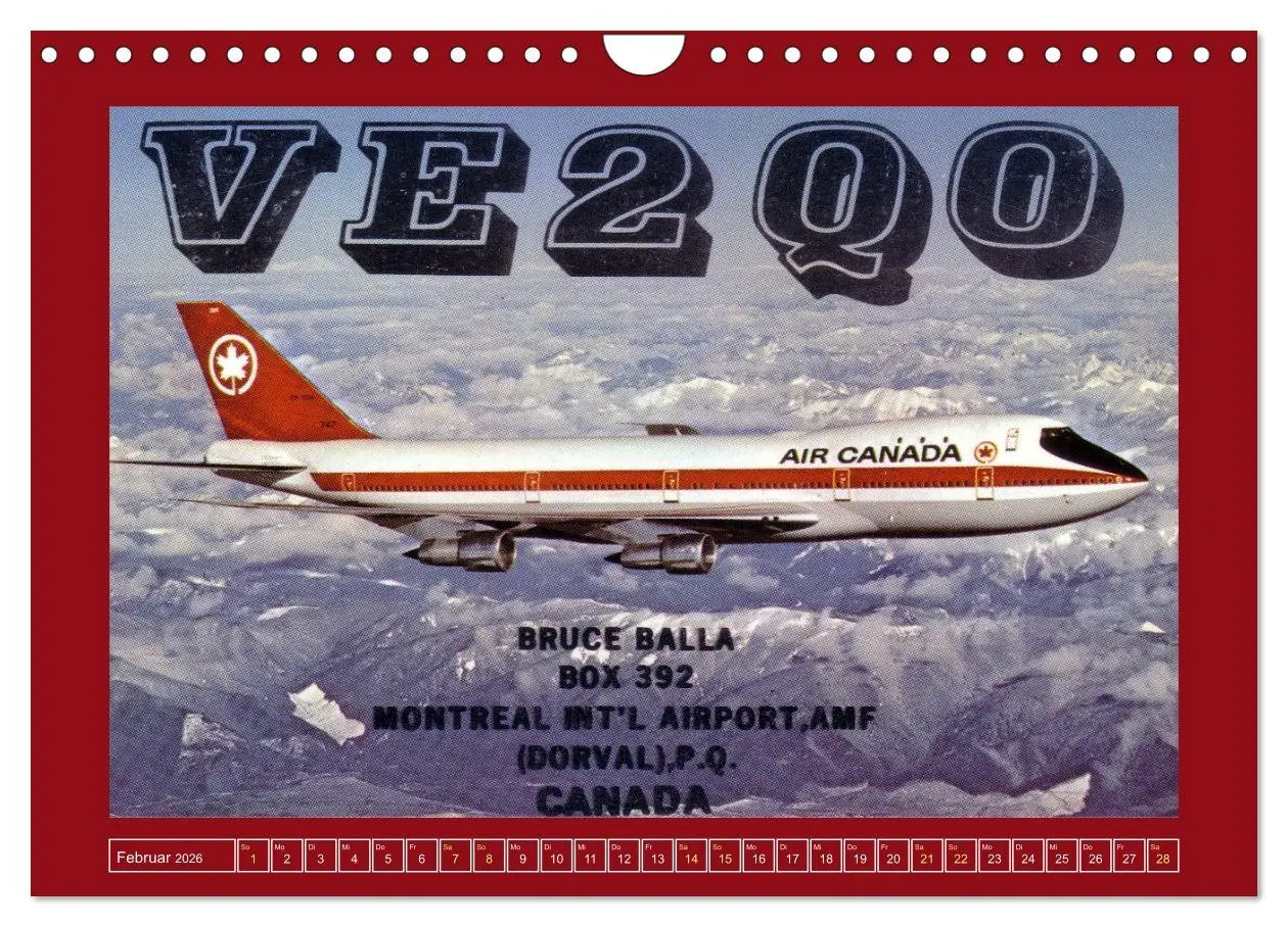 Bild: 9783457272930 | Historische Flugzeuge auf QSL-Karten (Wandkalender 2026 DIN A4...