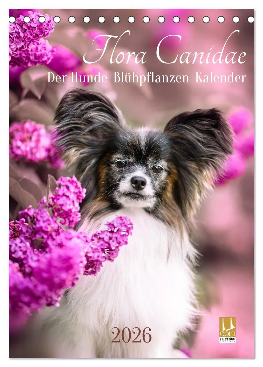 Cover: 9783516362930 | Flora Canidae - der Hunde-Blühpflanzen-Kalender (Tischkalender 2026...