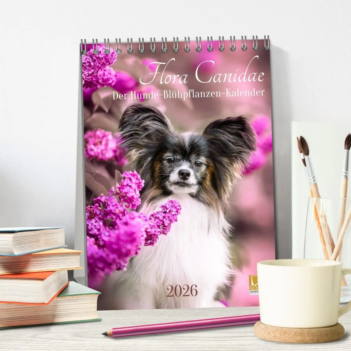 Bild: 9783516362930 | Flora Canidae - der Hunde-Blühpflanzen-Kalender (Tischkalender 2026...
