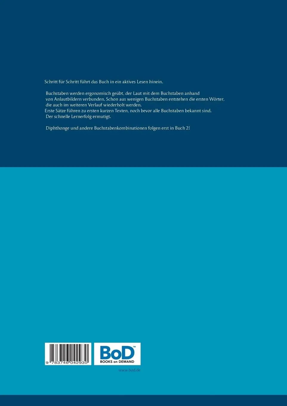 Rückseite: 9783746042930 | Freude am Lesen 1 | Gisela Darrah | Taschenbuch | 140 S. | Deutsch