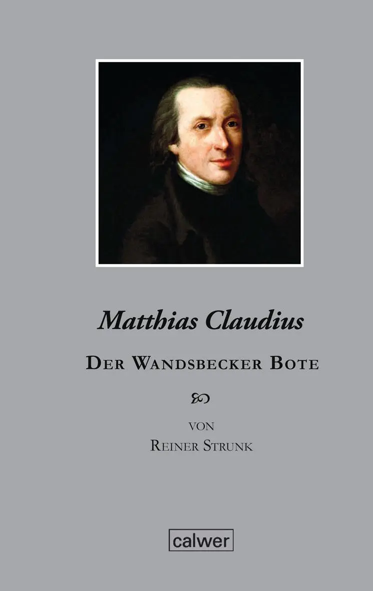 Cover: 9783766842930 | Matthias Claudius | Reiner Strunk | Buch | 200 S. | Deutsch | 2014