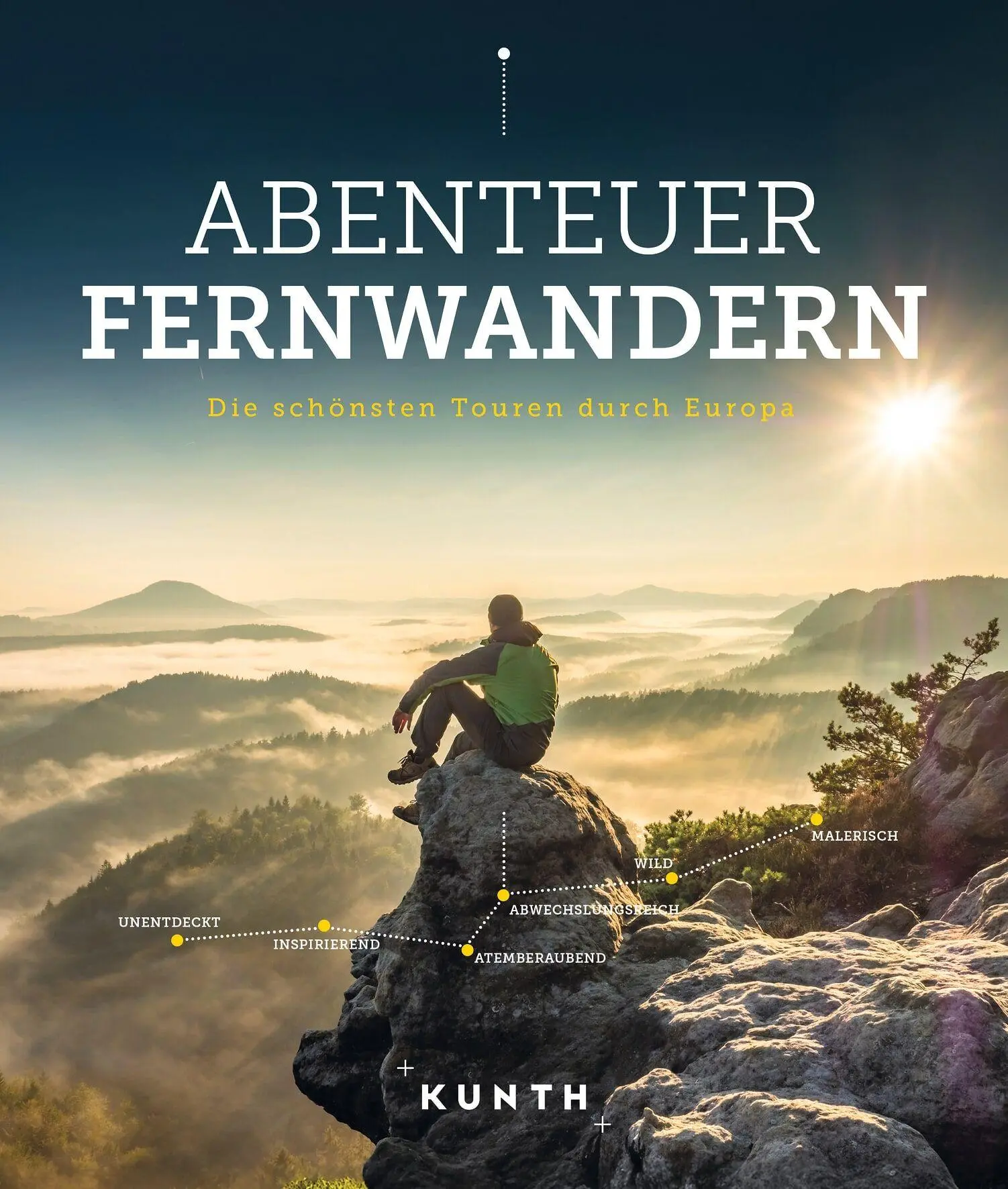 Cover: 9783969652930 | KUNTH Abenteuer Fernwandern | Die schönsten Touren durch Europa | Buch