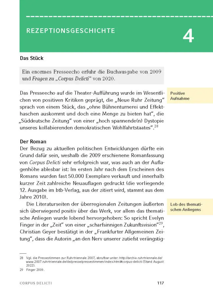 Bild: 9783129303030 | Corpus Delicti von Juli Zeh - Textanalyse und Interpretation | Zeh