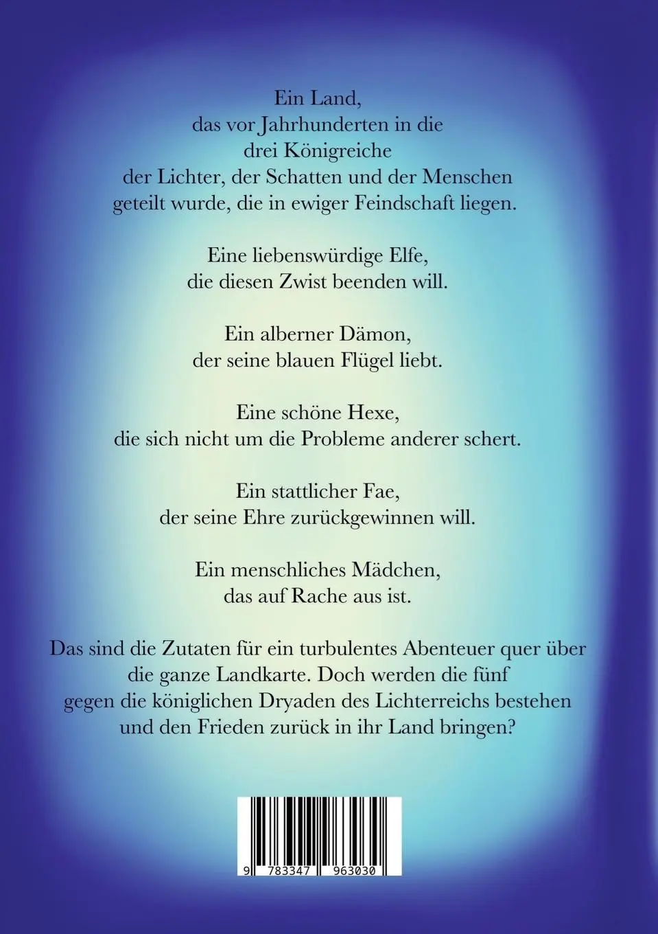 Rückseite: 9783347963030 | Vanessa im Königreich der Lichter | Abenteuer einer Hexe | Krüger