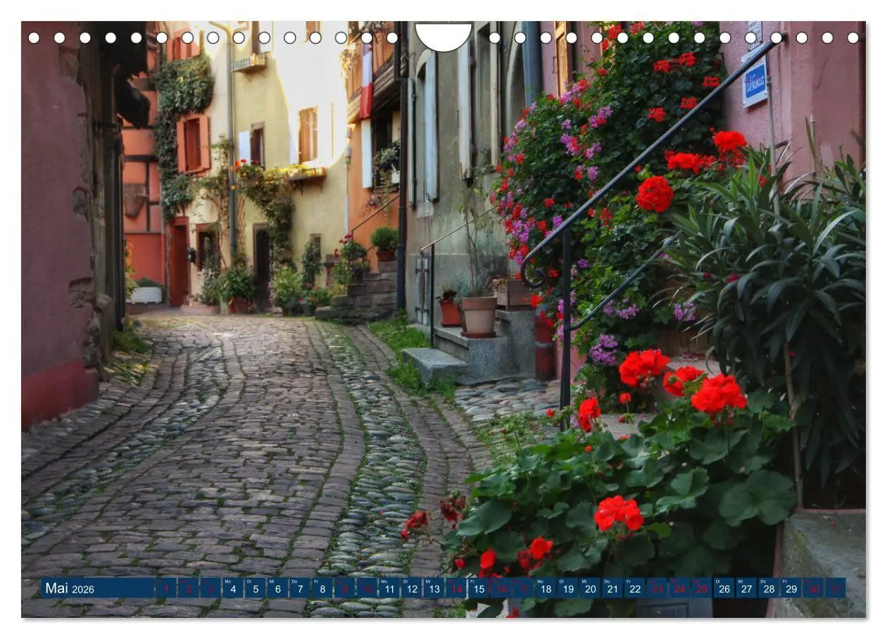 Bild: 9783457543030 | Das Elsass (Wandkalender 2026 DIN A4 quer), CALVENDO Monatskalender