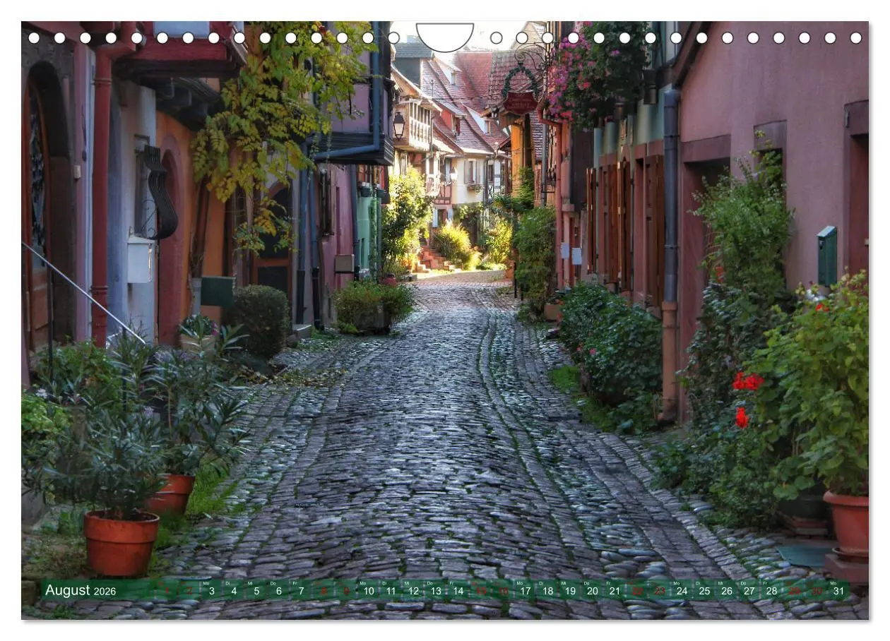 Bild: 9783457543030 | Das Elsass (Wandkalender 2026 DIN A4 quer), CALVENDO Monatskalender