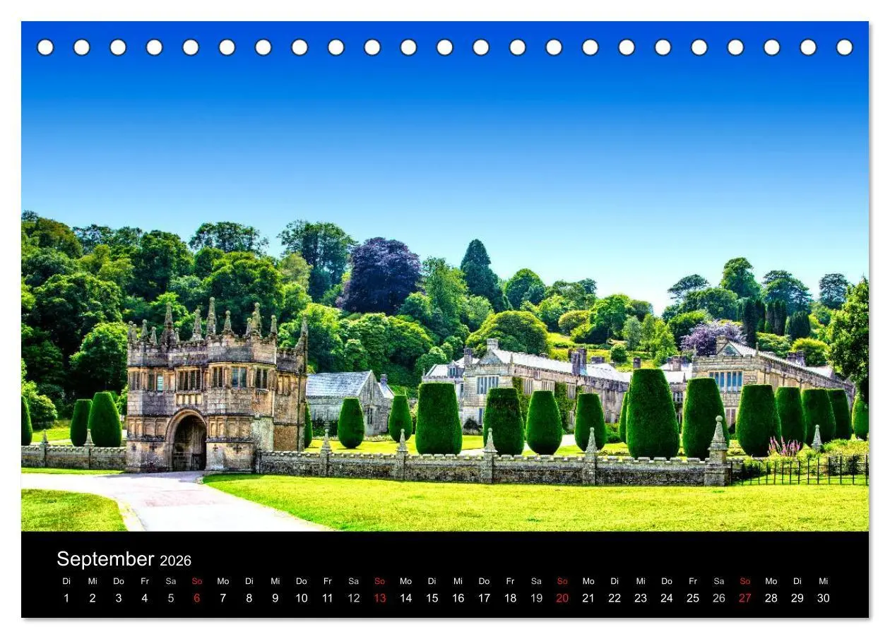 Bild: 9783516183030 | Burgen, Schlösser, Landhäuser (Tischkalender 2026 DIN A5 quer),...