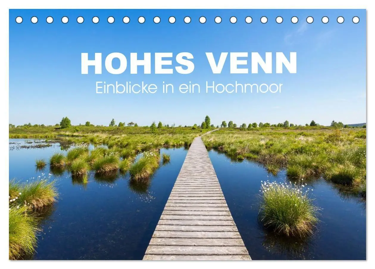 Cover: 9783569963030 | HOHES VENN - Einblicke in ein Hochmoor (Tischkalender 2027 DIN A5...