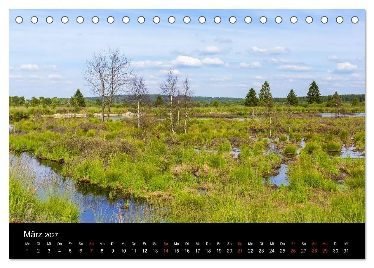 Bild: 9783569963030 | HOHES VENN - Einblicke in ein Hochmoor (Tischkalender 2027 DIN A5...