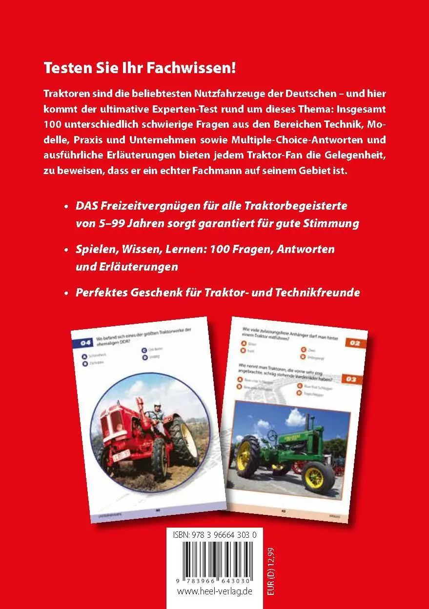 Rückseite: 9783966643030 | Der große Traktor Experten-Test | Johann Reh | Taschenbuch | 120 S.