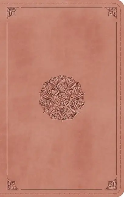 Cover: 9781433593130 | ESV Thinline Bible, Red Letter (Trutone, Blush Rose, Emblem Design)