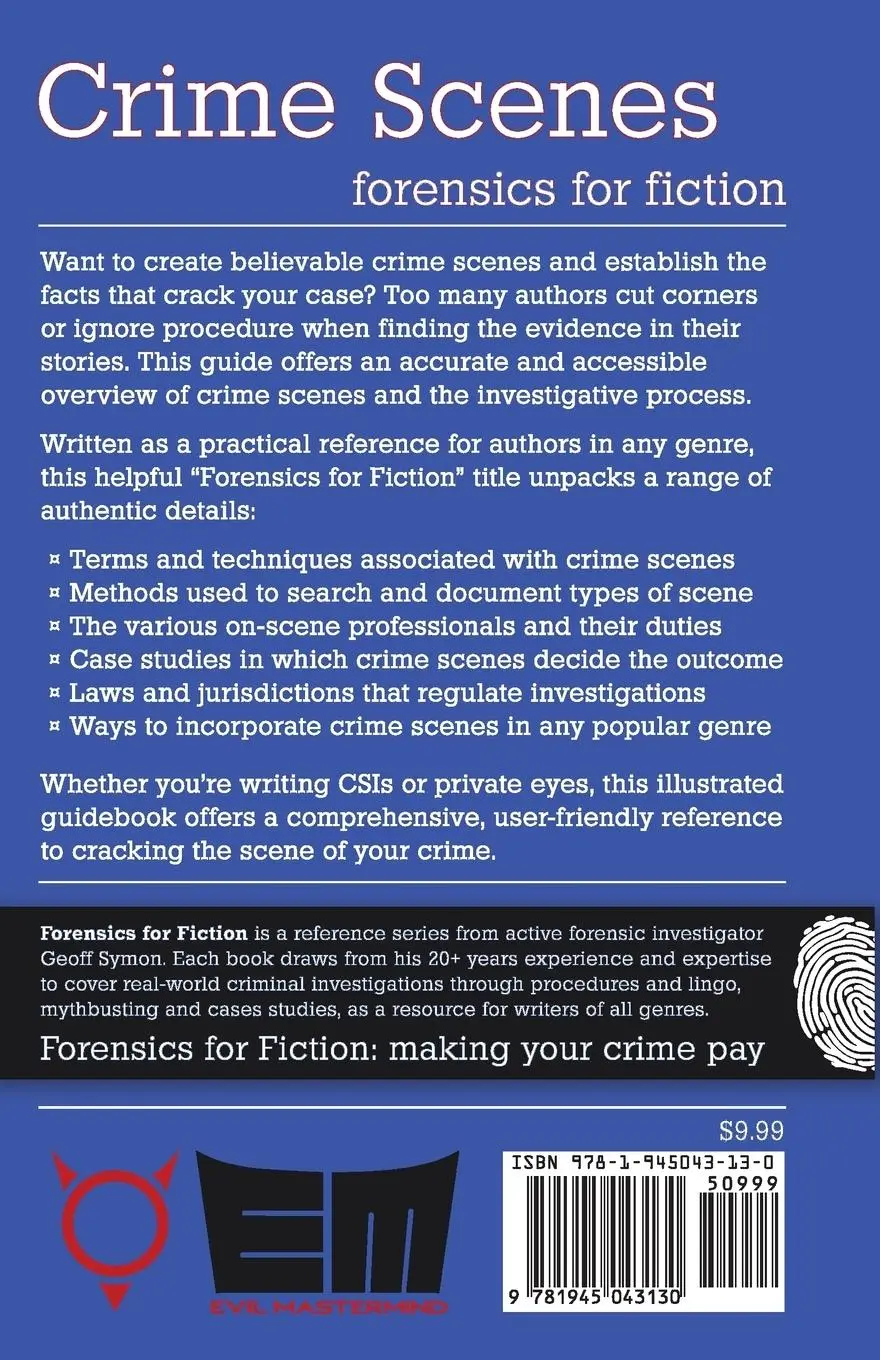 Rückseite: 9781945043130 | Crime Scenes | Geoff Symon | Taschenbuch | Englisch | 2017