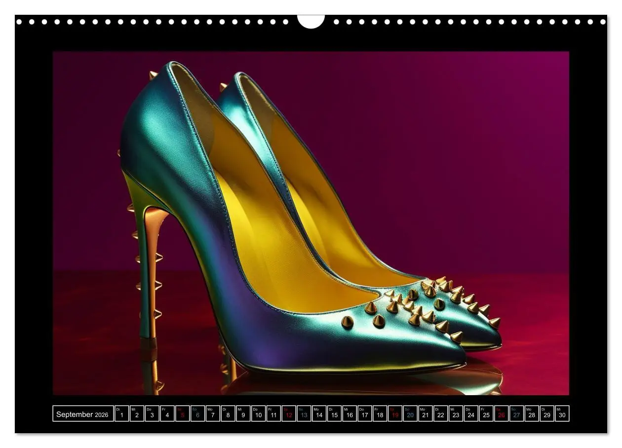 Bild: 9783457533130 | high heel verführerisch schön (Wandkalender 2026 DIN A3 quer),...