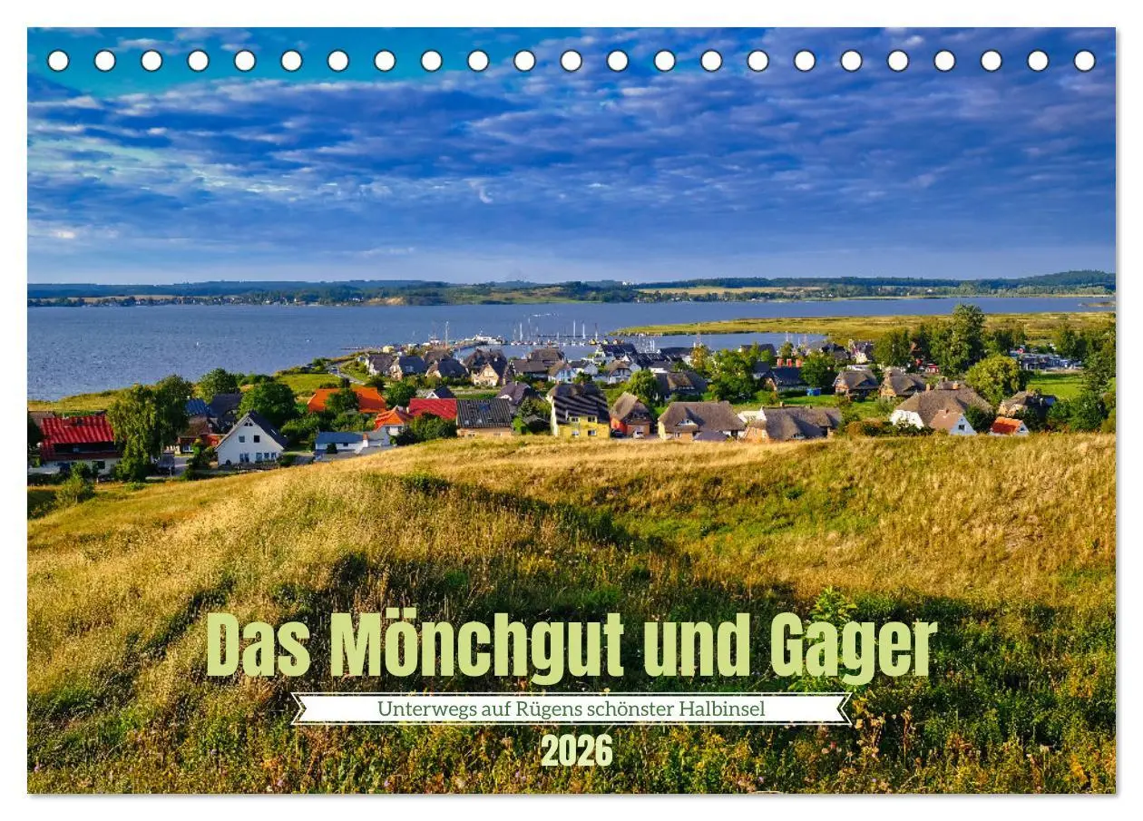 Cover: 9783457913130 | Das Mönchgut und Gager (Tischkalender 2026 DIN A5 quer), CALVENDO...