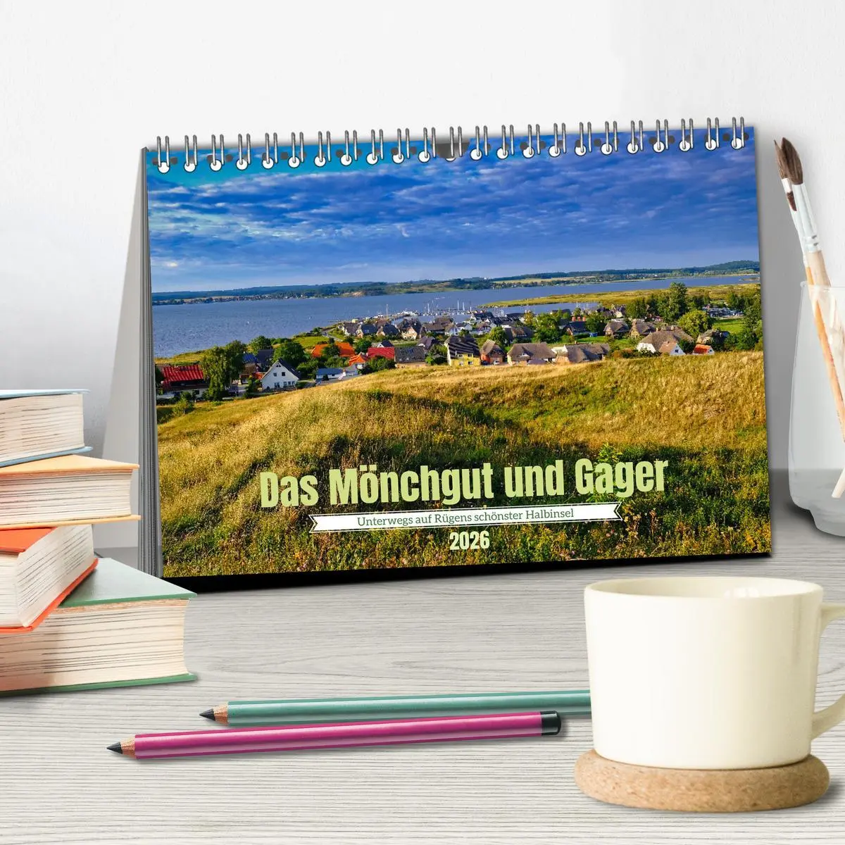 Bild: 9783457913130 | Das Mönchgut und Gager (Tischkalender 2026 DIN A5 quer), CALVENDO...