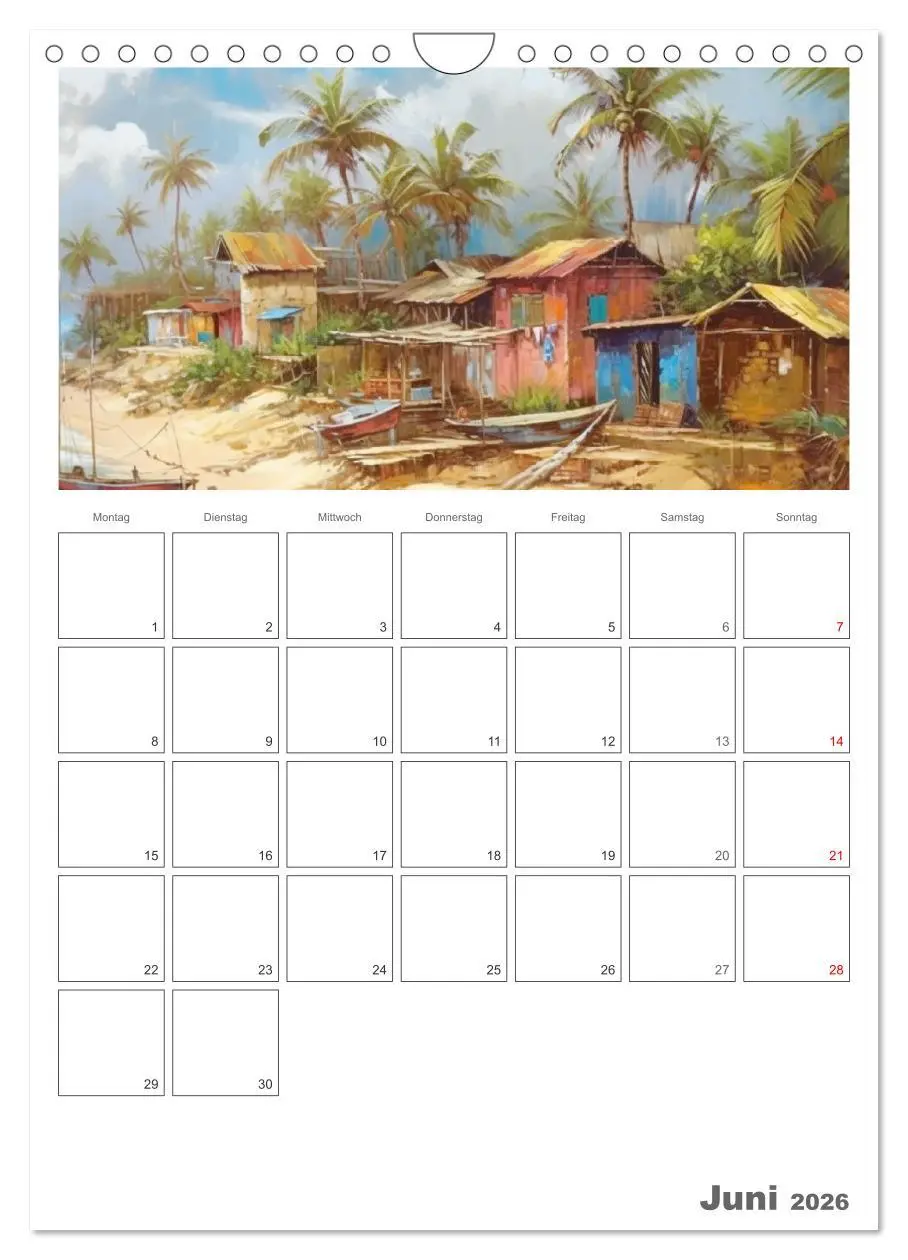 Bild: 9783516313130 | Die Karibik. Der Zauber tropischer Juwele (Wandkalender 2026 DIN A4...