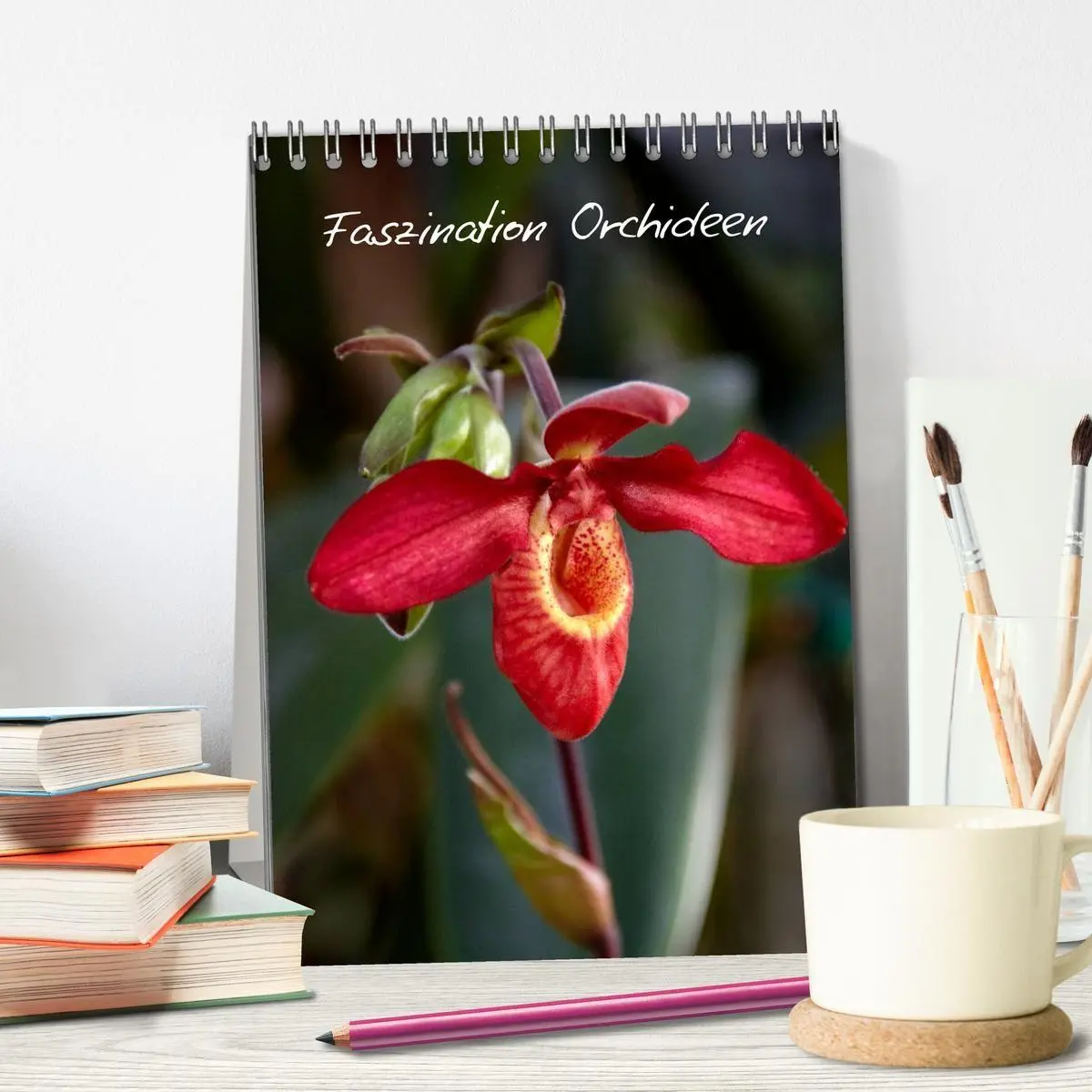 Bild: 9783594223130 | Faszination Orchideen (Tischkalender 2027 DIN A5 hoch), CALVENDO...