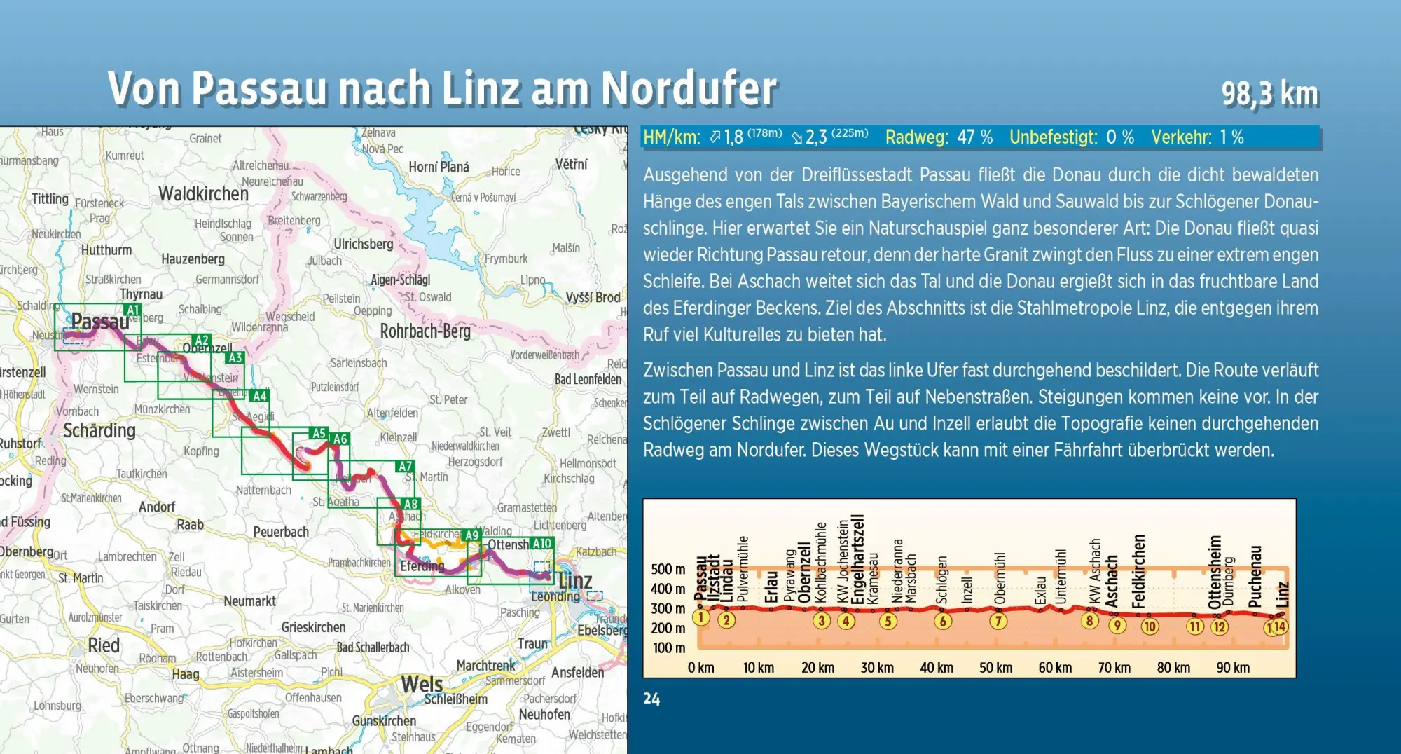 Bild: 9783711103130 | Donauradweg / Donau-Radweg 2 | Verlag Esterbauer GmbH | Taschenbuch