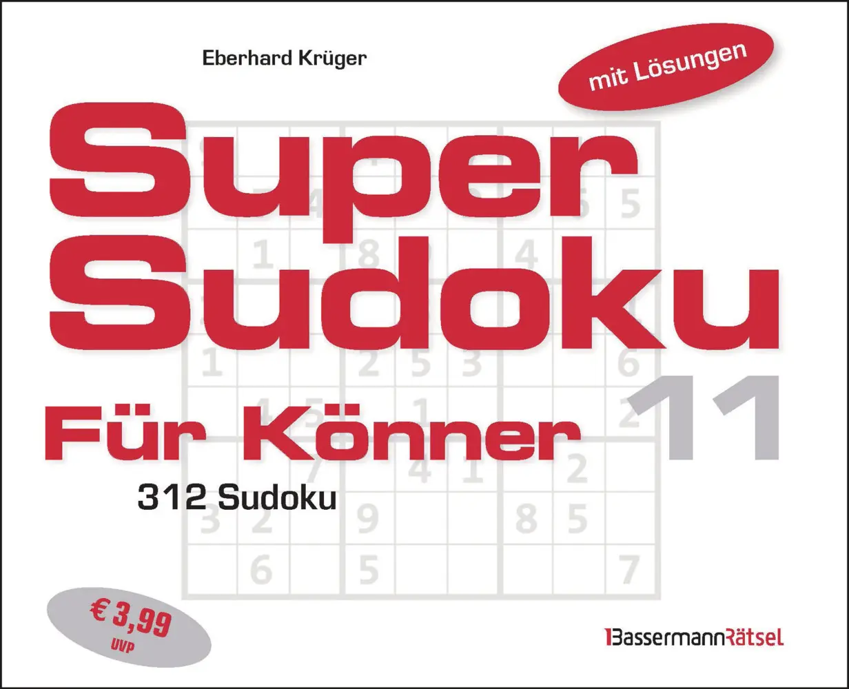 Supersudoku für Könner 11