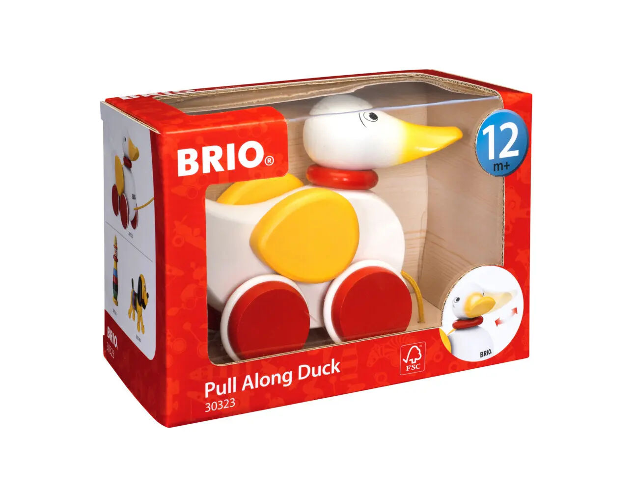 Cover: 7312350303230 | BRIO Infant/ Toddler - Nachziehente, weiß | BRIO® | Spiel | Spiel
