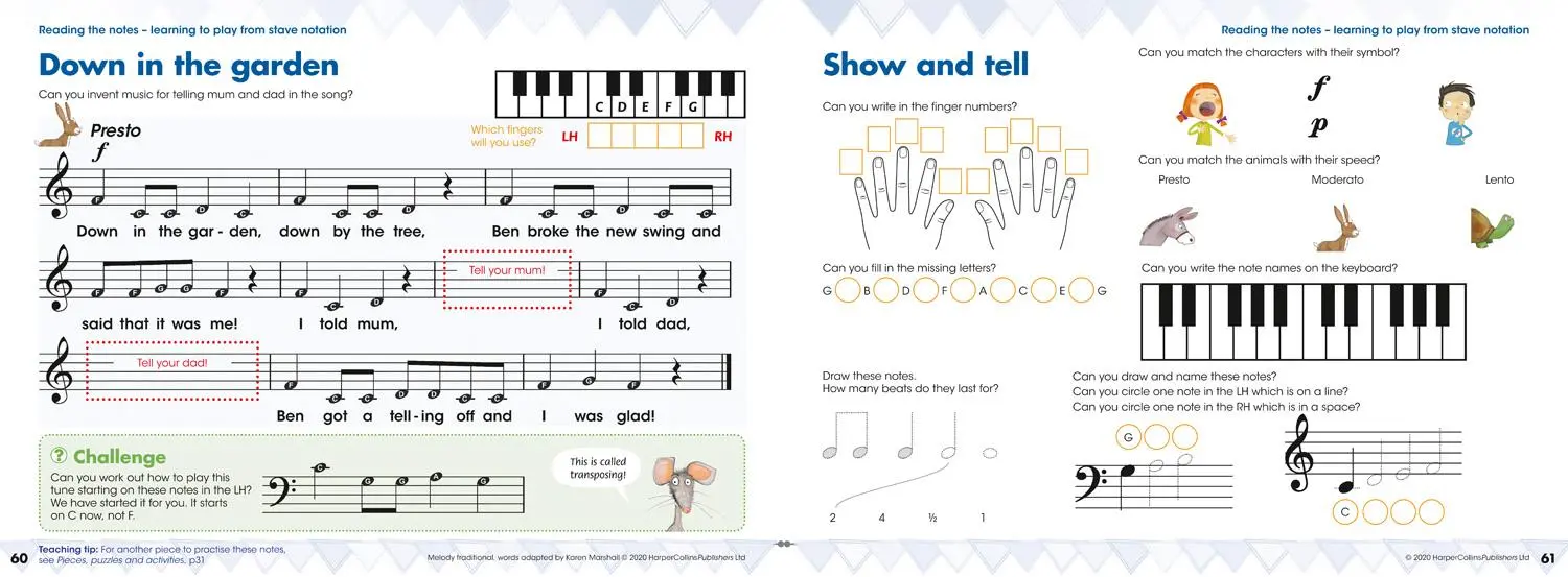 Bild: 9780008353230 | My First Piano Book | Karen Marshall | Taschenbuch | Buch | Englisch
