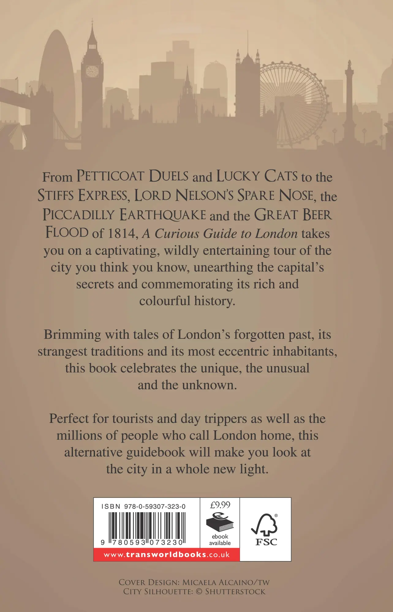 Rückseite: 9780593073230 | A Curious Guide to London | Simon Leyland | Buch | Gebunden | Englisch