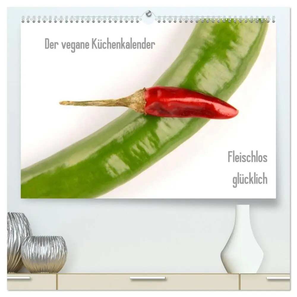 Cover: 9783516093230 | Der vegane Küchenkalender (hochwertiger Premium Wandkalender 2026...