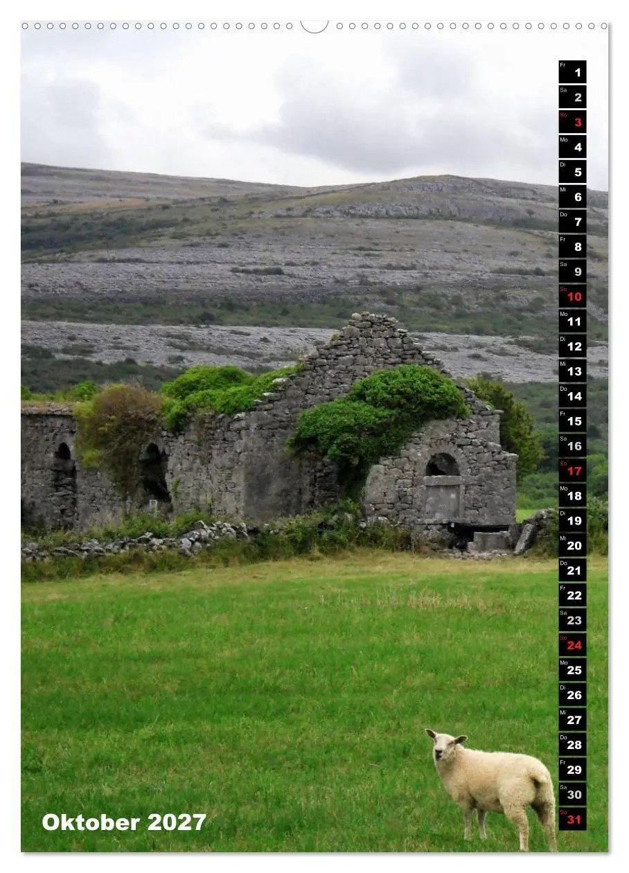 Bild: 9783594213230 | Traumhaftes Irland (Wandkalender 2027 DIN A2 hoch), CALVENDO...